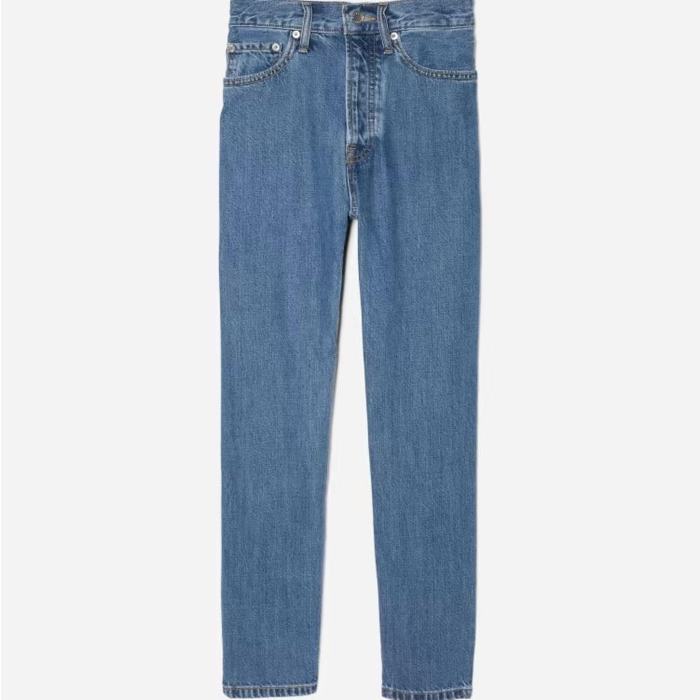 Everlane Blue Summer Slouch Jeans